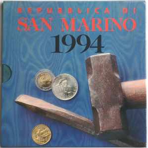 San Marino. Serie divisionale annuale 1994 ... 