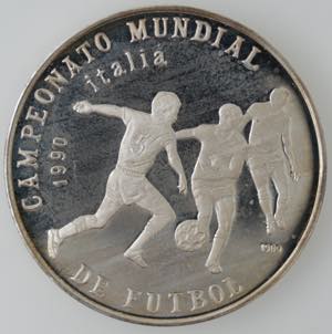 Monete Estere. Cuba. 5 Pesos 1989. Ag. ... 