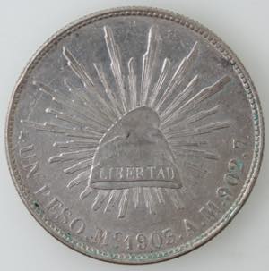Monete Estere. Messico. Peso 1903. A.M. ... 