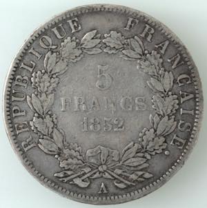 Monete Estere. Francia. Napoleone III. ... 