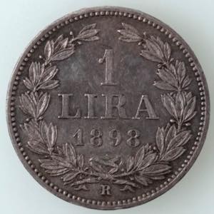 San Marino. Vecchia Monetazione. Lira 1898. ... 