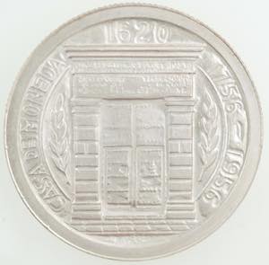 Monete Estere. Colombia. Peso 1956. Ag. KM# ... 