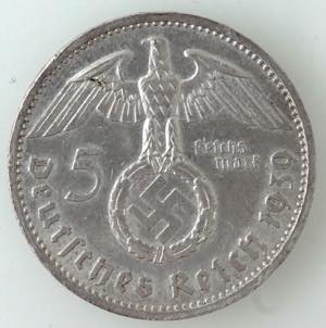 Monete Estere. Germania. Terzo Reich. 5 ... 