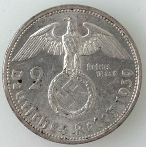 Monete Estere. Germania. Terzo Reich. 2 ... 