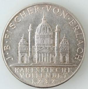 Monete Estere. Austria. 2 Scellini 1937. Ag. ... 