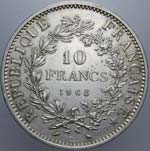 Monete Estere. Francia. 10 Franchi 1968. Ag. ... 