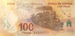 Banconote Estere. Messico. 100 Pesos 2010. ... 