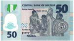 Banconote Estere. Nigeria. 50 Naira 2010. ... 