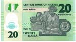 Banconote Estere. Nigeria. 20 Naira 2006. ... 