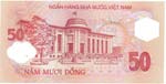 Banconote Estere. Viet Nam. 50 Dong 2001. ... 