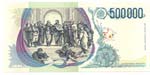 Banconote. Repubblica Italiana. 500000 lire ... 