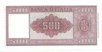 Banconote. Repubblica Italiana. 500 lire ... 