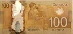 Banconote Estere. Canada. 100 Dollari. 2011. ... 