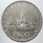 Repubblica Italiana. 500 Lire 1966 ... 