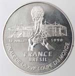 Monete Estere. Francia. 5 Franchi 1998. Ag ... 