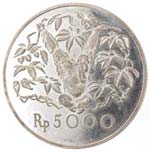Monete Estere. Indonesia. 5000 Rupie 1974. ... 