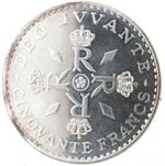 Monete Estere. Monaco. 50 Franchi 1976. Ag ... 