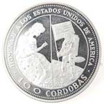 Monete Estere. Nicaragua. 100 Cordobas 1975 ... 