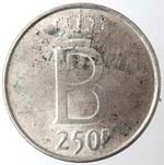 Monete Estere. Belgio. 250 Franchi 1976 ... 