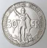 Monete Estere. Belgio. 50 Franchi 1935. Ag ... 