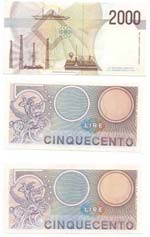 Banconote Italiane. Repubblica. 2000 Lire ... 