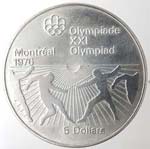 Monete Estere. Canada. 5 Dollari 1976. ... 