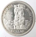 Monete Estere. Canada. 1 Dollaro 1958. Ag ... 