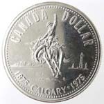 Monete Estere. Canada. 1 Dollaro 1975 Rodeo. ... 