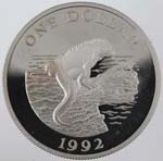 Monete Estere. Cayman Islands. Dollaro 1992. ... 