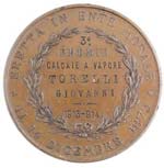 Medaglie. Torino. Medaglia 1879. Ae. D/ ... 