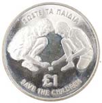 Monete Estere. Cipro. 1 Pound 1989. Ag 925. ... 