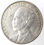 Monete Estere. Cuba. 1 Peso 1953. Ag 900. ... 