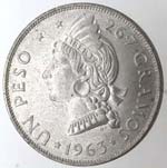 Monete Estere. Repubblica Dominicana. 1 Peso ... 