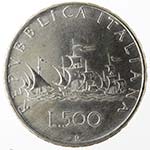 Repubblica Italiana. 500 Lire 1961 ... 