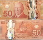 Banconote Estere. Canada. 50 Dollari 2012. ... 