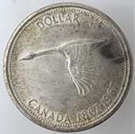 Monete Estere. Canada. Dollaro 1967. Ag. ... 