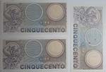 Banconote Italiane. Repubblica. 500 lire ... 