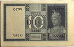 Banconote Italiane. Regno DItalia. 10 lire ... 
