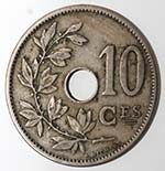 Monete Estere. Belgio. 10 Centesimi 1905. ... 