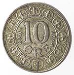 Monete Estere. Danimarca. Federico VIII. 10 ... 