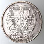 Monete Estere. Portogallo. 10 Escudos 1937. ... 