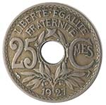 Monete Estere. Francia. 25 Centimes 1927. ... 