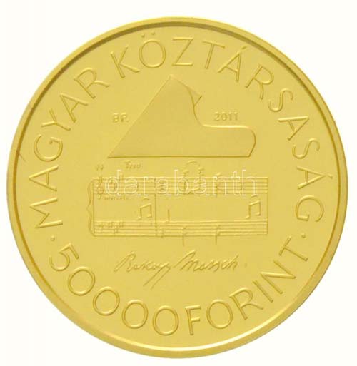 2011. 50.000Ft Au Liszt Ferenc ... 