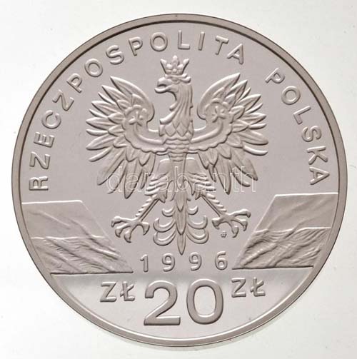 Lengyelország 1996. 20Zl Ag ... 