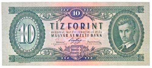 1947. 10Ft T:II / 
Hungary 1947. ... 