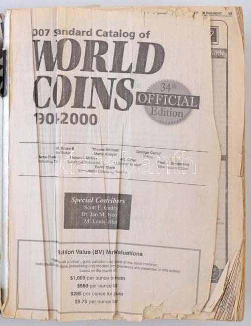Standard Catalog of world coins, ... 