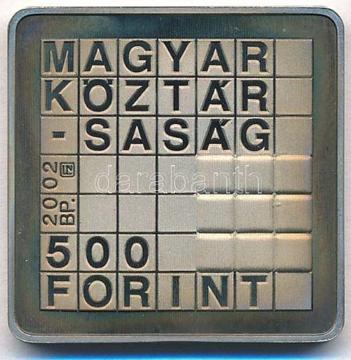 2002. 500Ft Cu-Ni Rubik-kocka ... 
