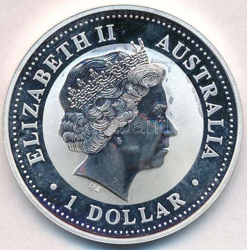 Ausztrália 2001. 1$ Ag Kígyó ... 