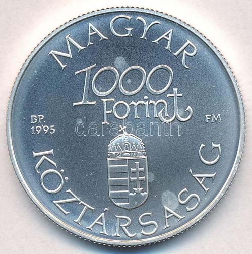 1995. 1000Ft Ag Régi dunai ... 
