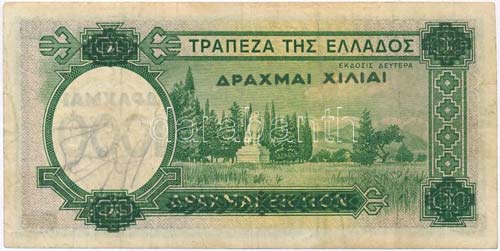 Görögország 1939. 100D 1000D ... 
